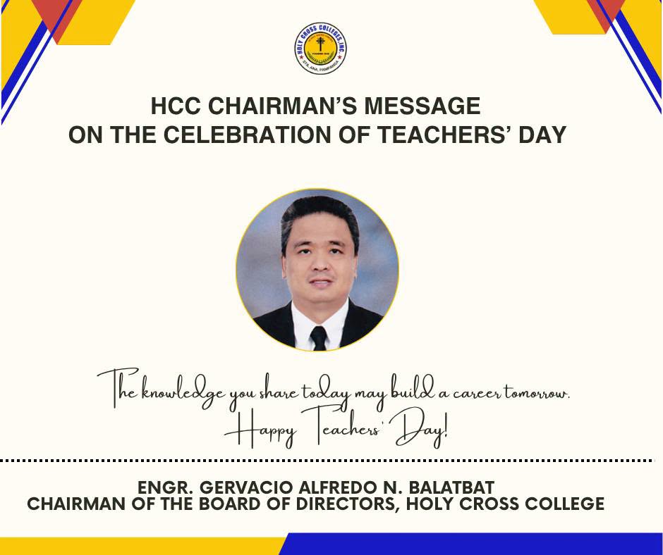 TEACHERS’ DAY MESSAGE