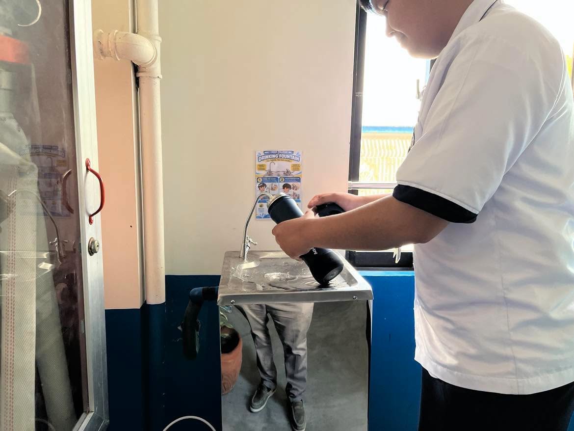 HCC INSTALLS 20 NEW WATER FOUNTAINS ACROSS CAMPUS IN PREPARATION FOR EL NIÑO